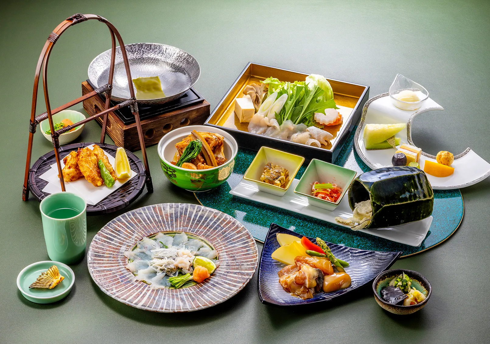 ふぐ尽くし会席